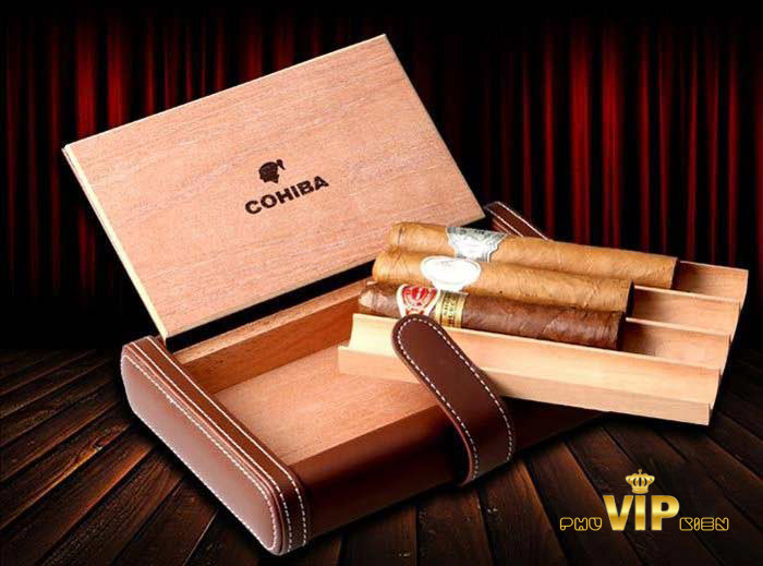 Bao da đựng xì gà 4 điếu Cohiba 6306