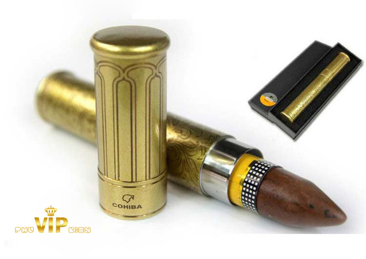 Ống đồng đựng xì gà 1 điếu Cohiba HB 028