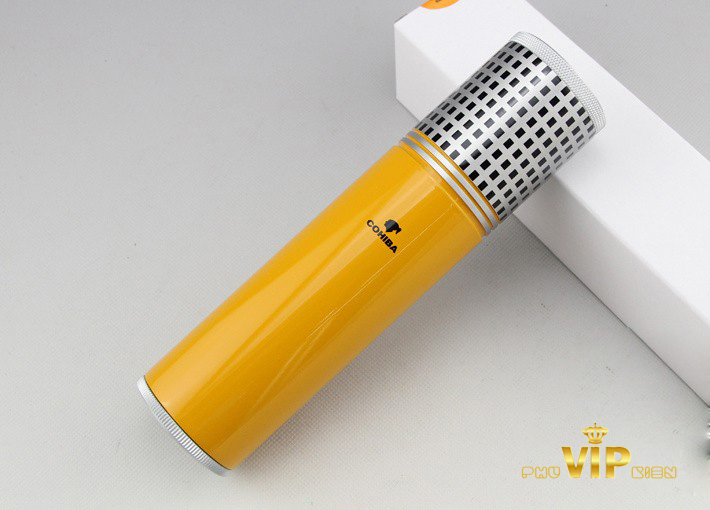 Ống đựng xì gà 4 điếu có đồng hồ Cohiba HB 030