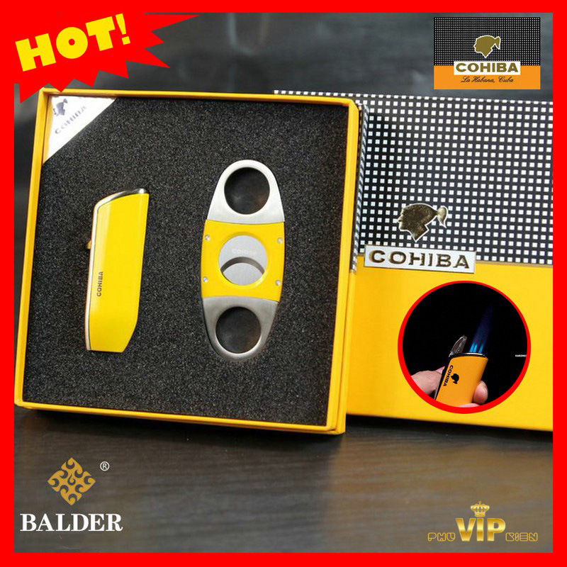 Bộ Set bật lửa và dao cắt Cohiba COB 67