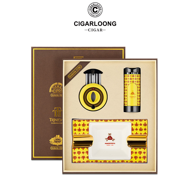 Set 3 món khò, gạt tàn, cắt V Cohiba T58