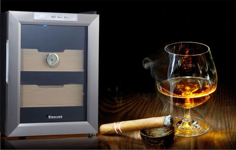 Tủ bảo quản cigar cắm điện VinoCave SC-12AH