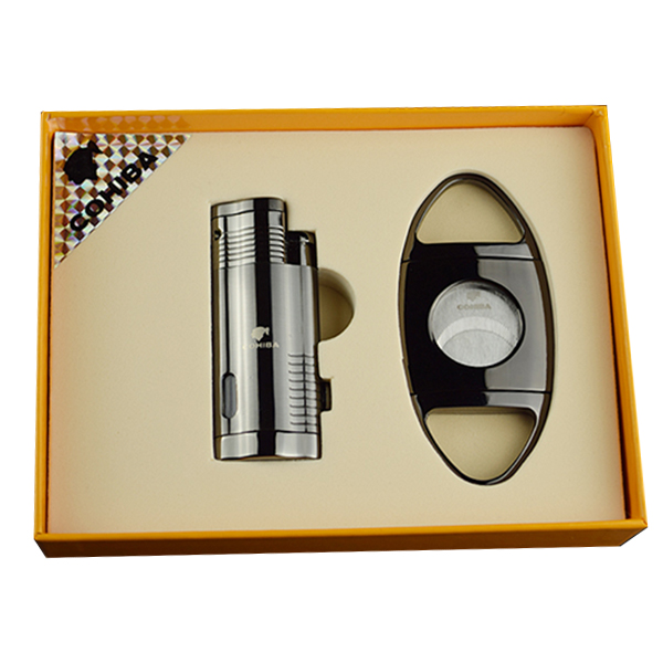 Bộ Set bật lửa và dao cắt Cohiba T14