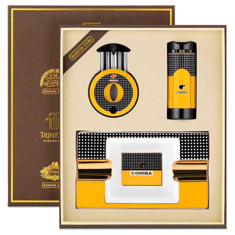 Set 3 món khò, gạt tàn, cắt V Cohiba T58