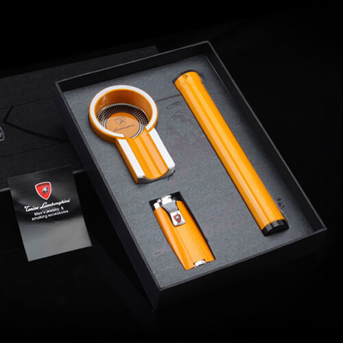 Set gạt tàn, bật lửa, ống đựng xì gà Cohiba T303